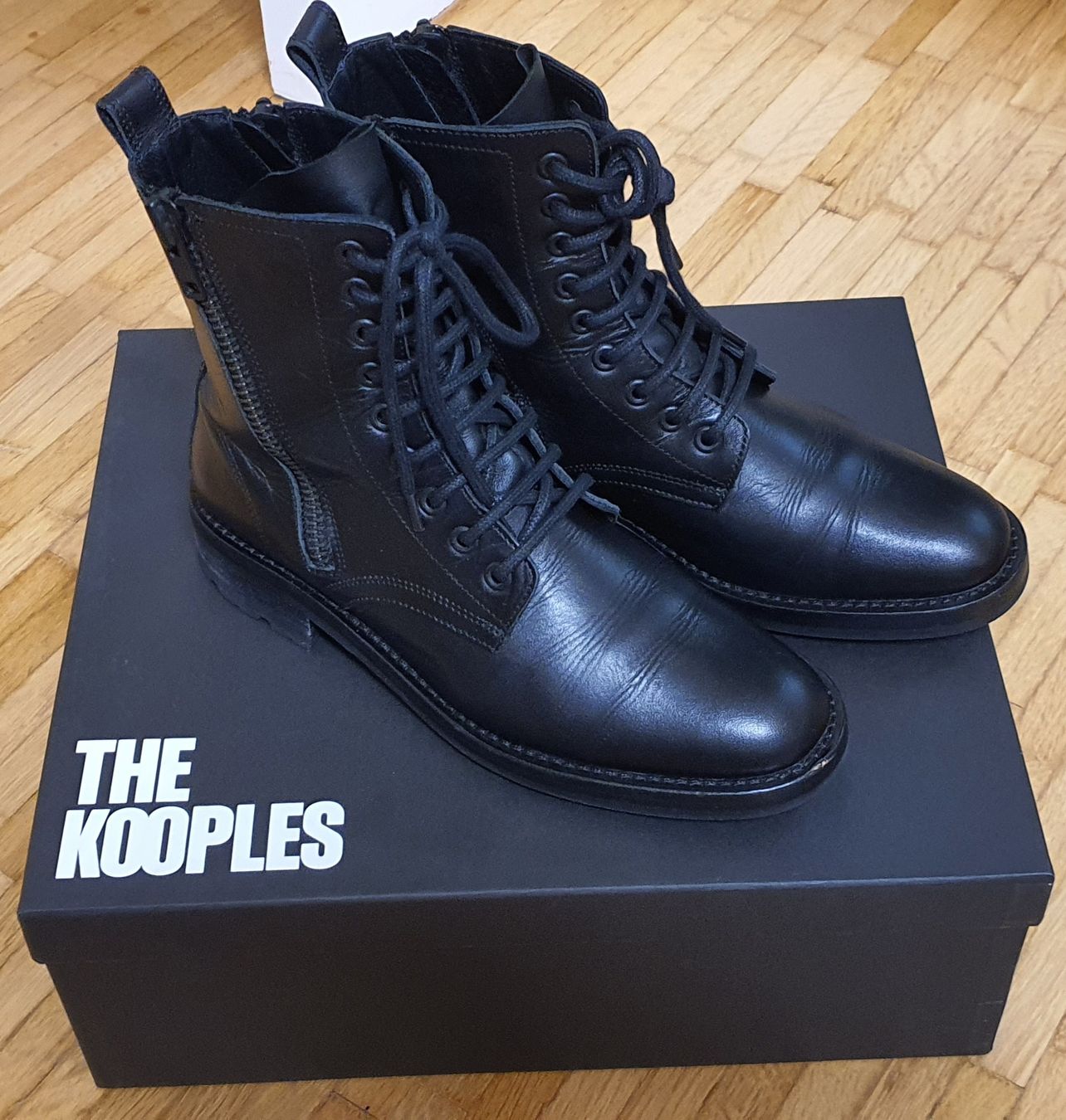 Kooples Damenschuhe: The Kooples Schnürstiefelette schwarz – Gebraucht aus Basel von Kristal4 1