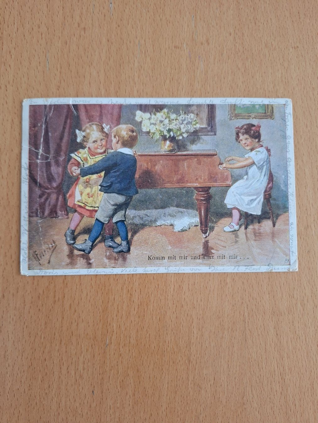 Cartoline postali: Kitschkarte 1926 – Usato da zumikon venduto da lotegrandote