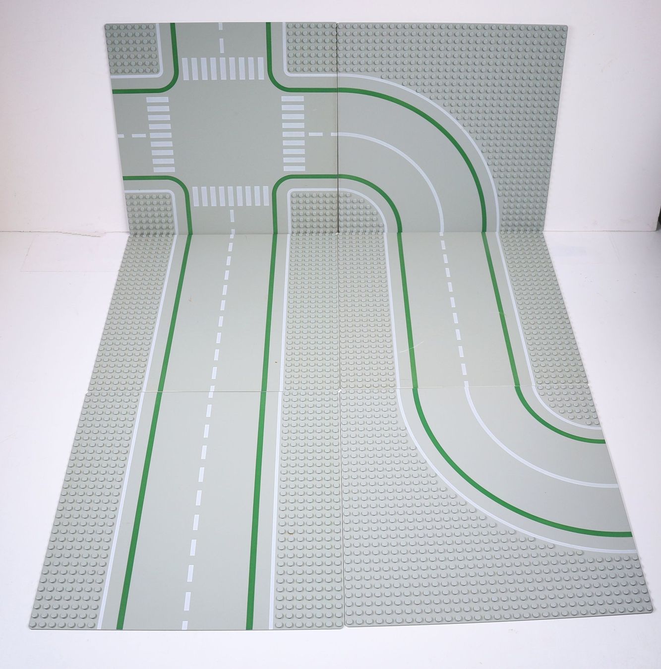 Lego Baukästen: 6 Stück hellgraue Strassenplatten – Gebraucht aus Hettlingen von Scholi99