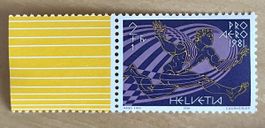 Pro Aero 1981 Briefmarke postfrisch