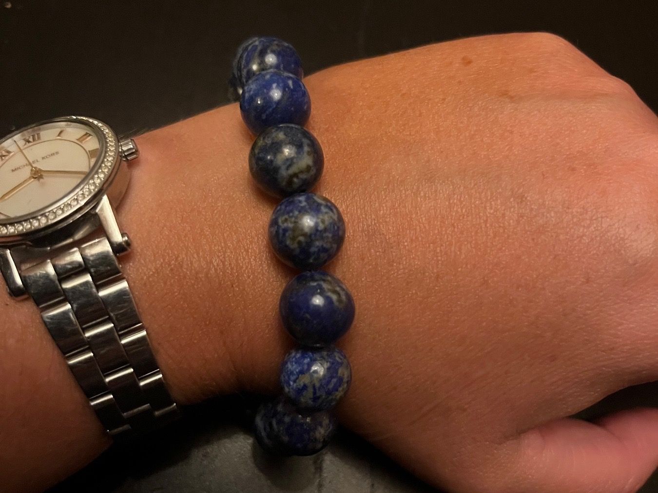 Bracciali & Braccialetti: Armband aus Sodalith ( massiv, elastisch) – Nuovo (secondo la descrizione) da Gams venduto da Mariawicca 4
