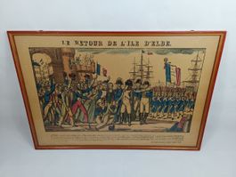 Pellerin imagerie, Georgin Francois - Le Retour De Elbe