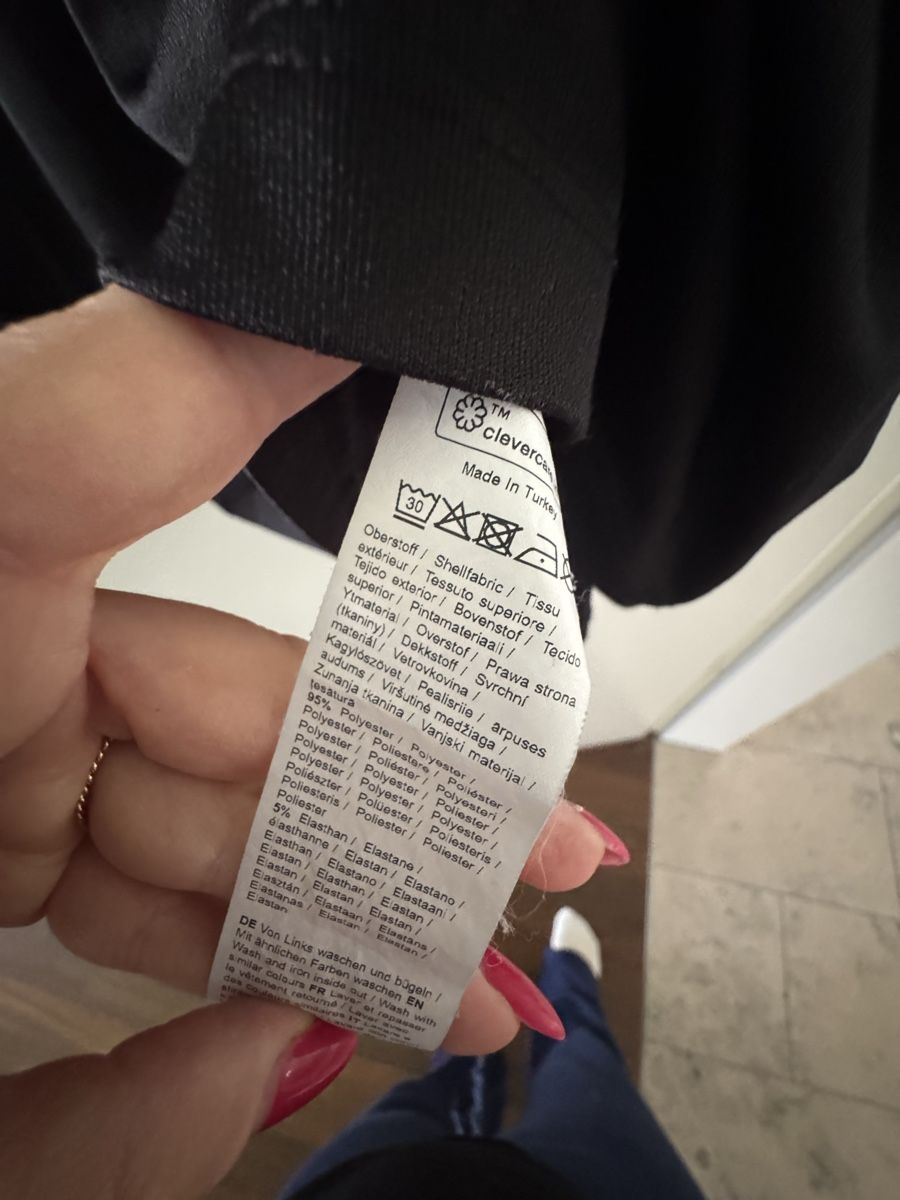 Anna Field Vestiti: Elegantes schwarzes Umstandskleid Grösse – Usato da Muttenz venduto da veroo8 2