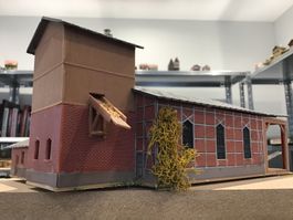 Modellbau: SCHREINEREI Gebäude/Werkstatt H0