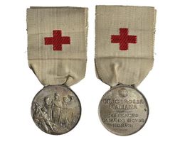 Medaille des Roten Kreuzes für das Erdbeben von 1908, RR!