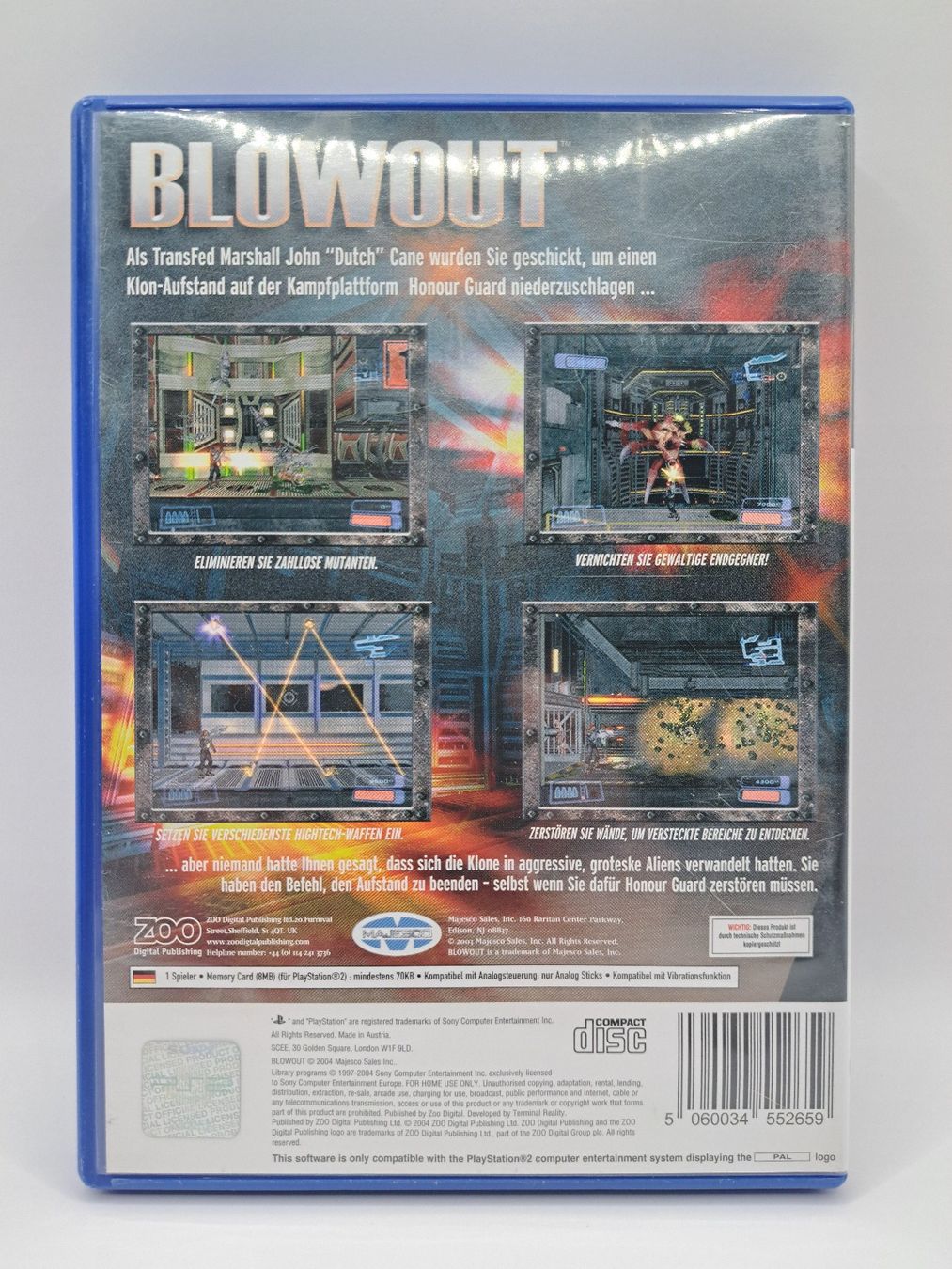 Spiele: Blowout (Playstation 2/PS2) – Gebraucht aus Balgach von Wasnwasn 1