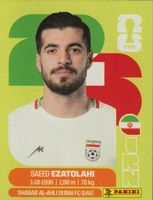 FIFA WORLD CUP 2026 Panini Sticker IRN 11 SAEED EZATOLAHI