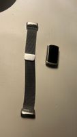 Magnetisches Metallarmband für Fitbit, Edelstahl in silber