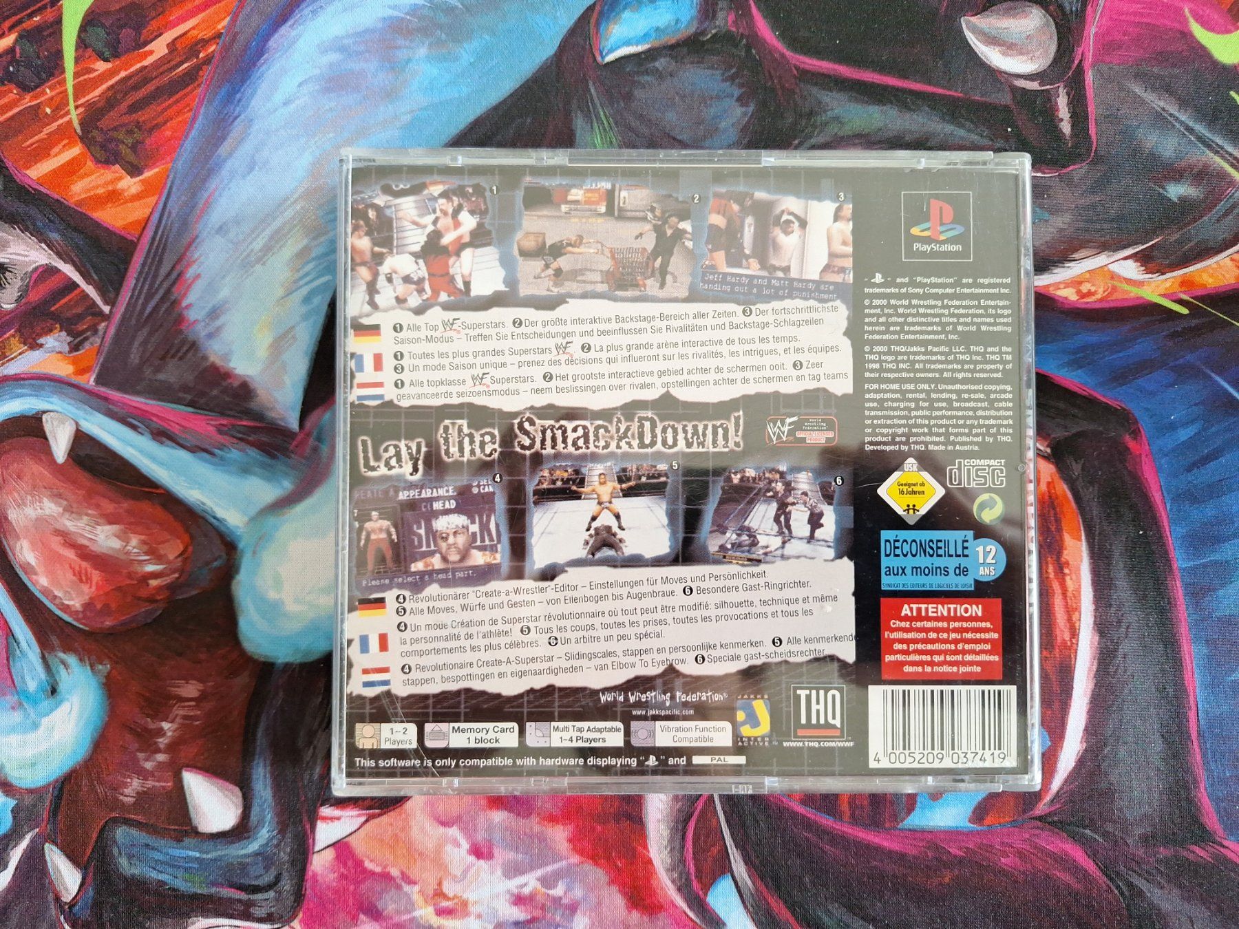 Sony Giochi: WWF Smackdown - PS1 – Usato da Altstätten SG venduto da GGsGameshop 2
