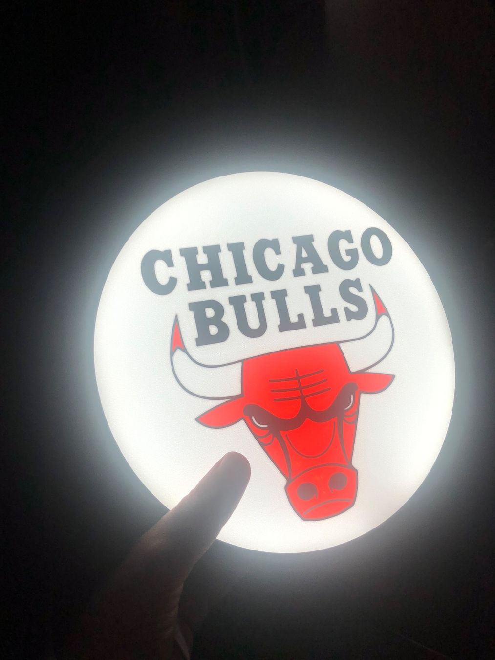 Lampade: Lampe lightbox Chicago Bulls – Nuovo (secondo la descrizione) da Noville venduto da Berlusconi55