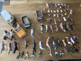 Schleich Pferde Sammlung mit Zubehör