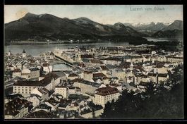 AK Luzern, Gesamtansicht vom Gütsch
