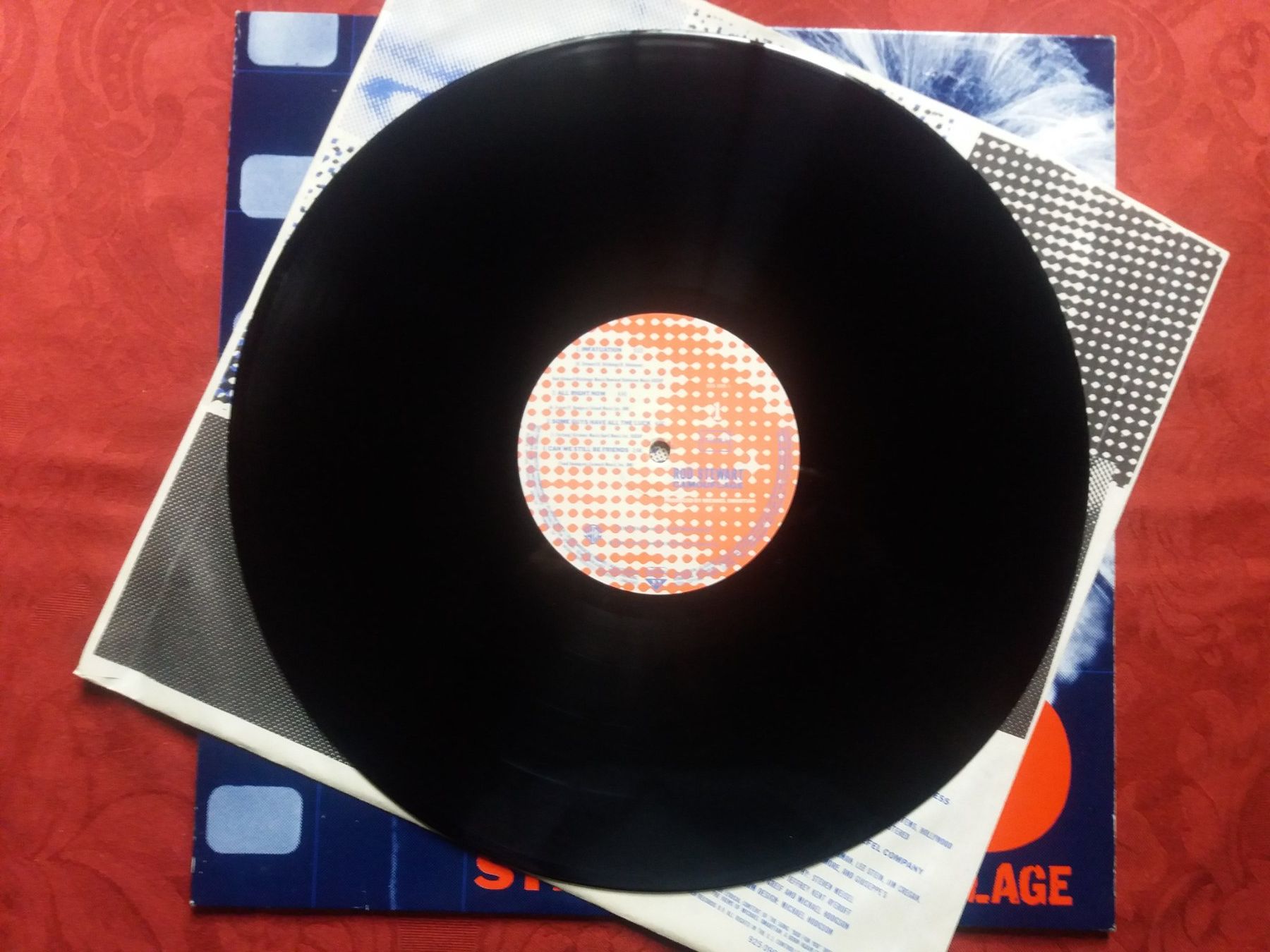 Dischi in vinile: LP (Rod Stewart) camouflage – Usato da Meyrin venduto da toutatis 3
