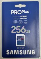 Samsung PRO Plus SDXC 256 GB Speicherkarte – Neu & OVP
