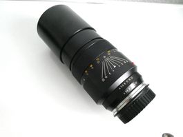 Leitz Telyt -R 1:4 / 250mm Teleobjektiv mit Canon Adapter