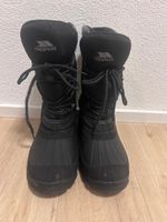 Winterstiefel Trespass schwarz gefüttert guter Zustand