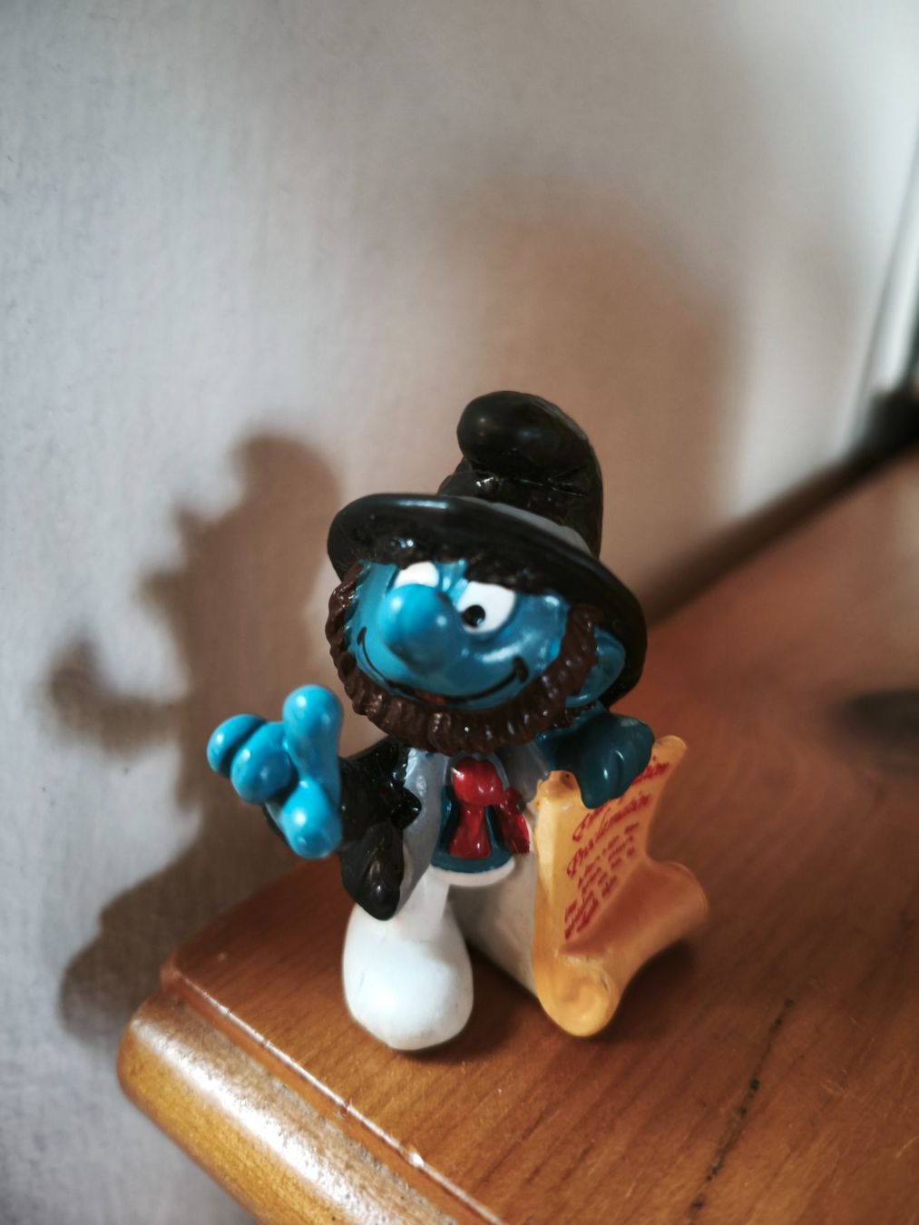 Schleich Spielzeuge: Schleich Schlumpf/Smurf Abraham Lincoln – Gebraucht aus Davos Wiesen von fisch018