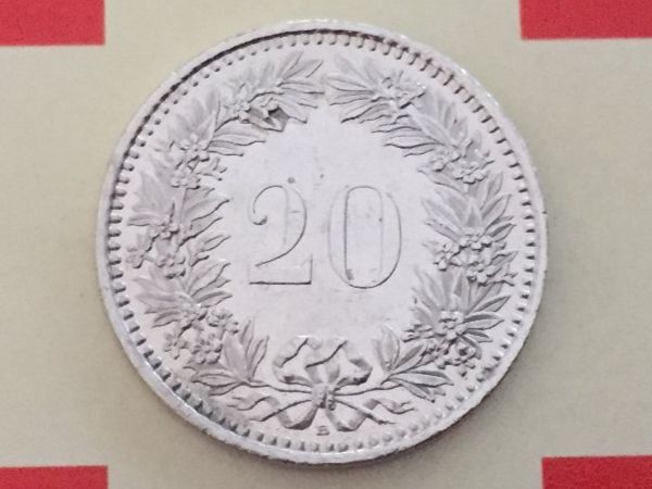 Tutti le monete: 20 Rappen 2006 ss-vz – Usato da Elsau venduto da herbybay 1