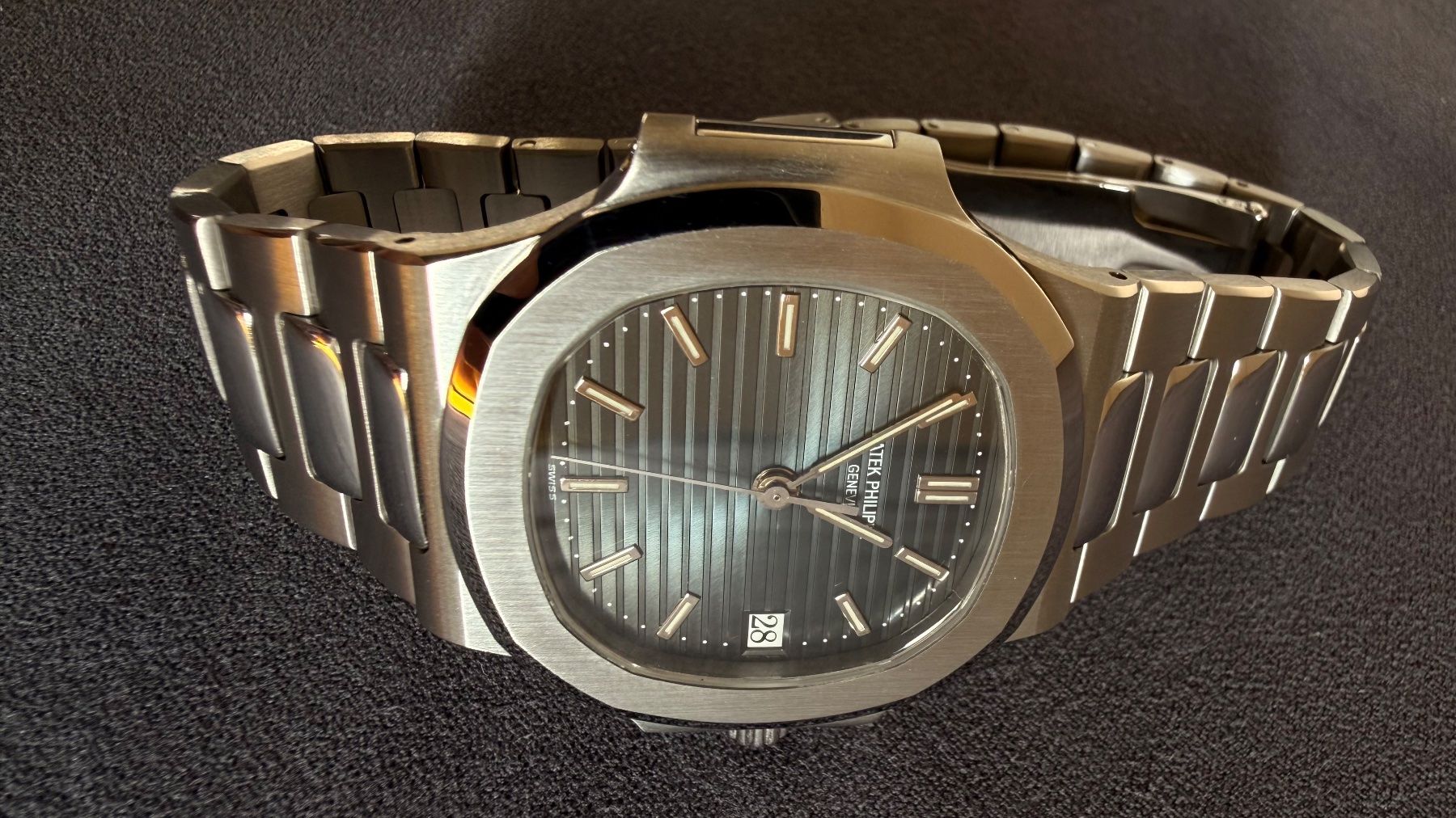 Patek Philippe Orologi: Patek Philippe , Nautilus, 3800, Stahl, – Usato da Zürich venduto da Sorange 3