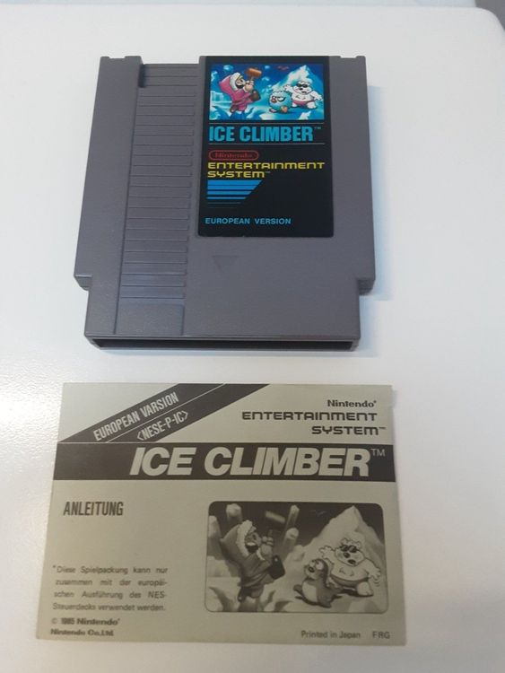 NES Ice Climber mit Anleitung Kaufen auf Ricardo