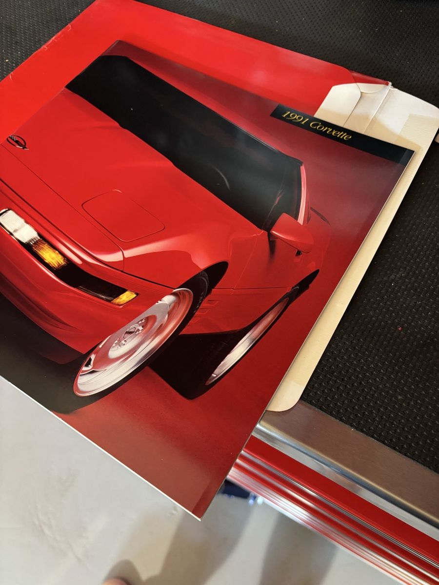 Chevrolet Documenti: 1991 Corvette Prospekt  – Nuovo (secondo la descrizione) da Oberwil BL venduto da nic_pz2y 1