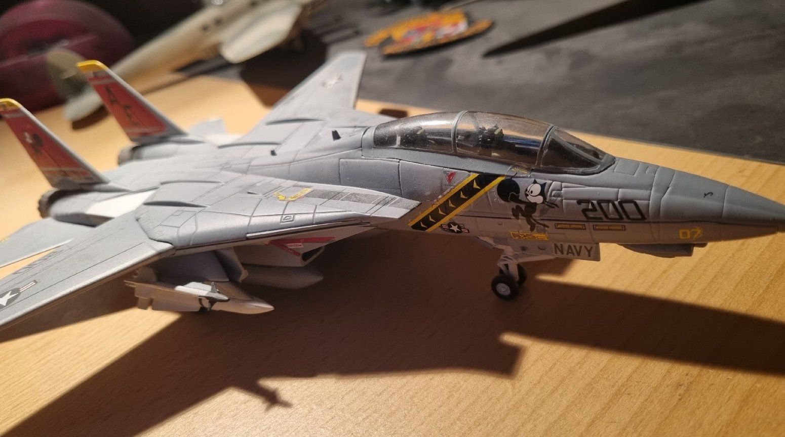 Kit di modellismo & Modellini statici: F-14 Tomcat Metallmodell 1/ 72 – Usato da Beringen venduto da wildcathendriks 6