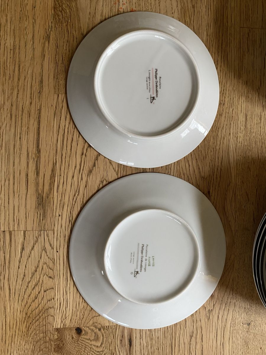Set di piatti: 9 Kaffeetassen mit Unterteller Limoges – Usato da Flawil venduto da Naphtali 4