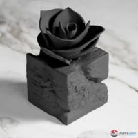 Eternal Bloom Sculpture - 3D Printed