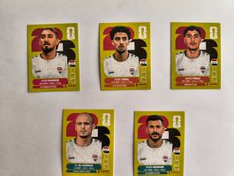 W Cup 2026 Iraq N° 5 ,9, 16, 18, 19
