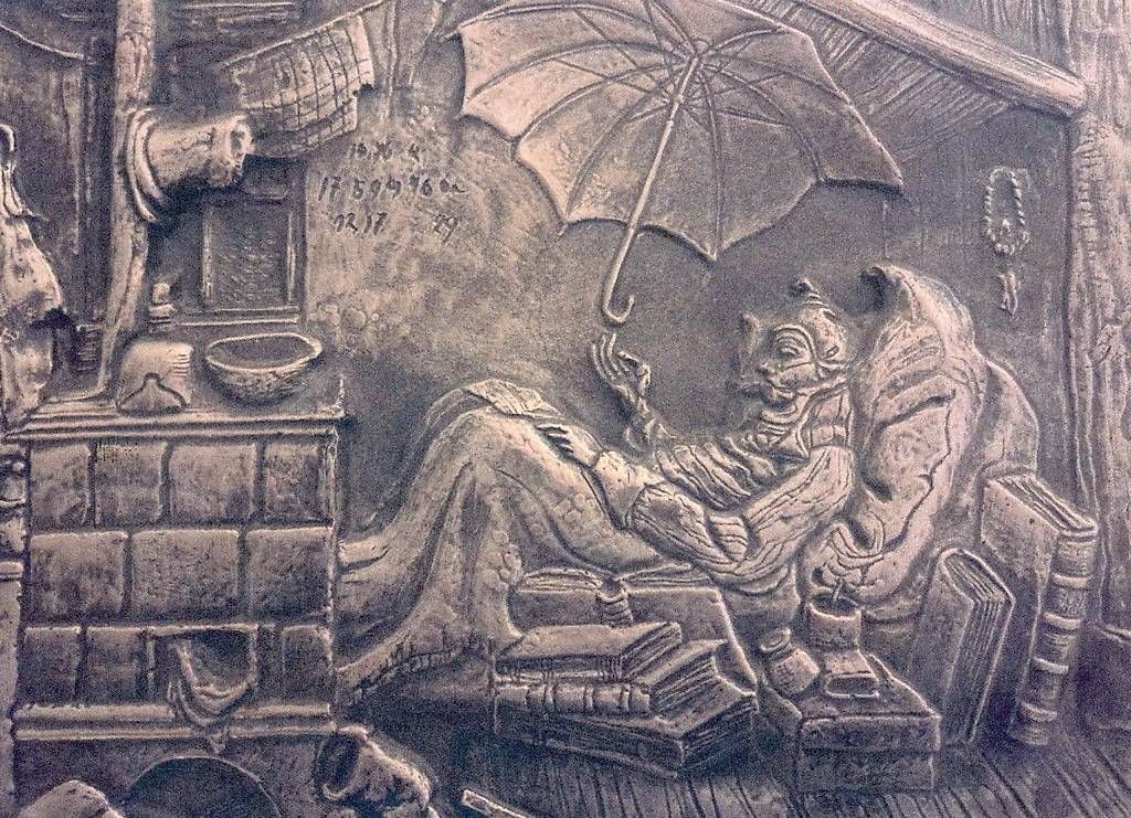Foto & Immagini: Bild der arme Poet von Carl Spitzweg – Usato da Hefenhofen venduto da monreich123 1