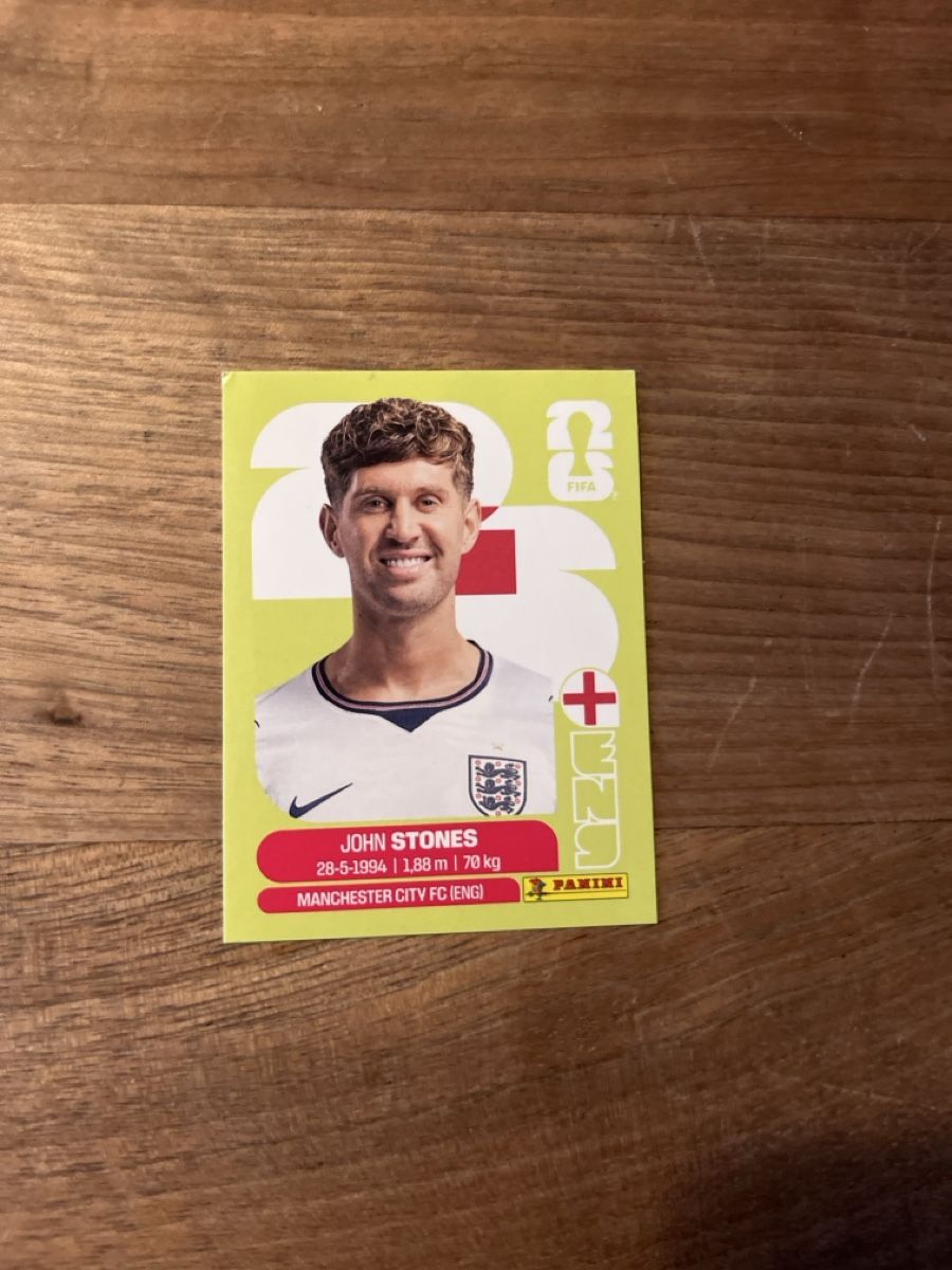 Panini Carte collezionabili: Panini 2026, ENG 3, John Stones – Nuovo (secondo la descrizione) da Adligenswil venduto da sakura15