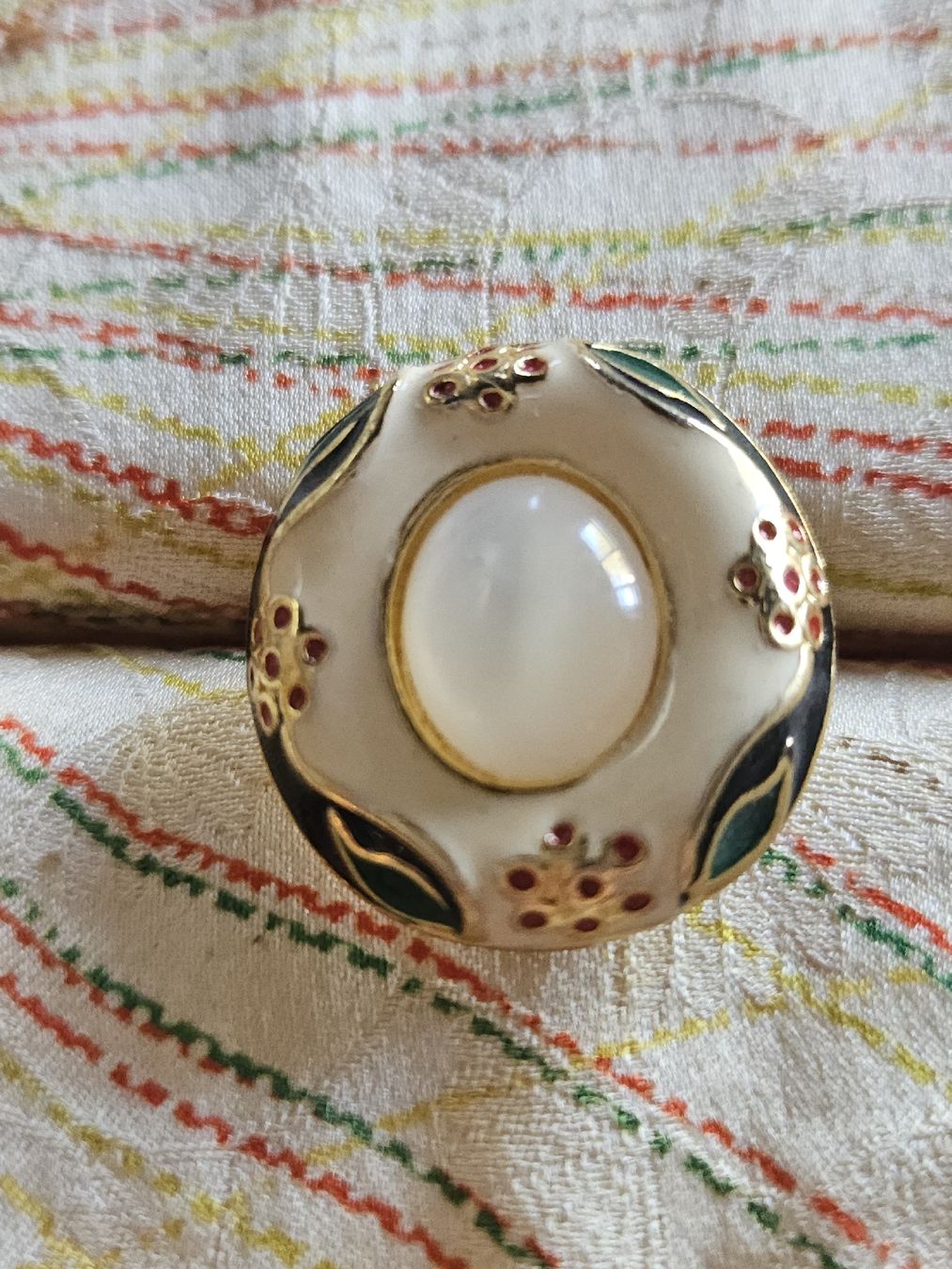 Ringe: 4 bagues émail et rococo – Neu und originalverpackt aus Thônex von lacomtessedesfees 2
