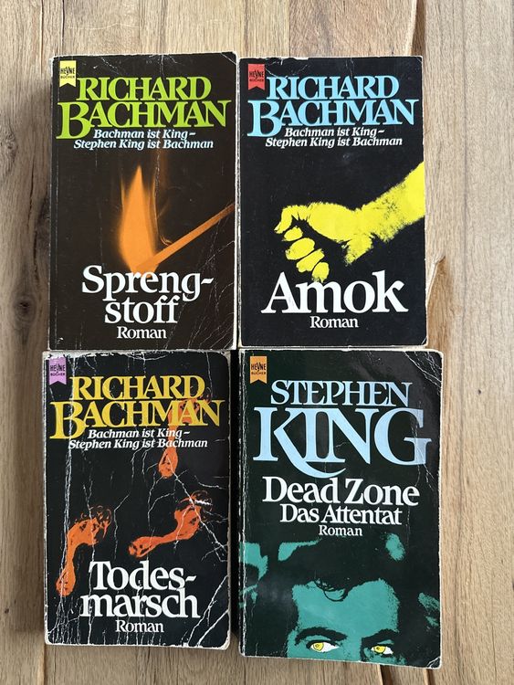 Richard Bachman- (Stephen King) 4er Set (Gebraucht) in Niederwil SG für ...