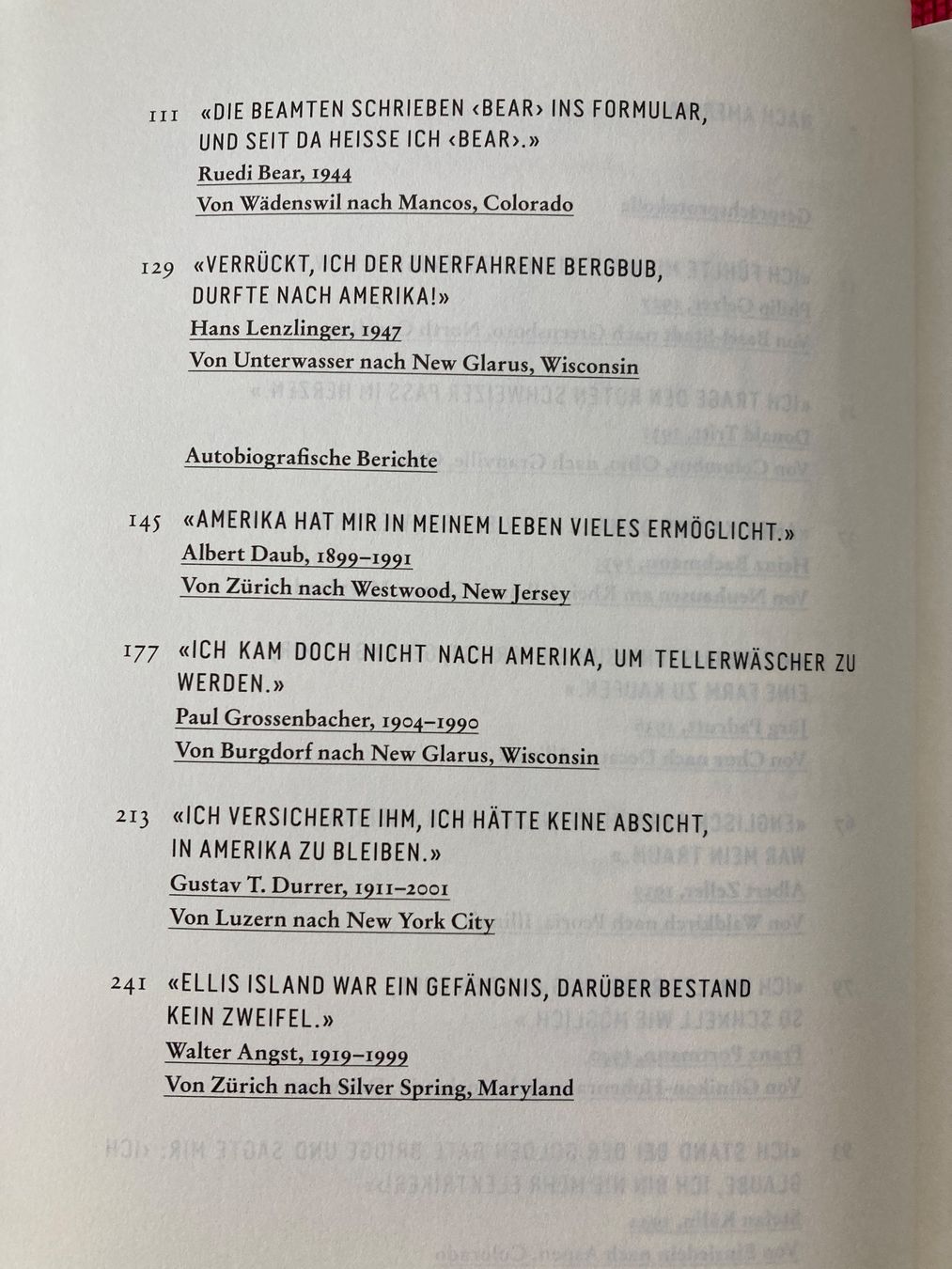 Libri: Nach Amerika, Lebensberichte von Schweizer Auswanderern – Usato da Baden venduto da Yoyo1 3