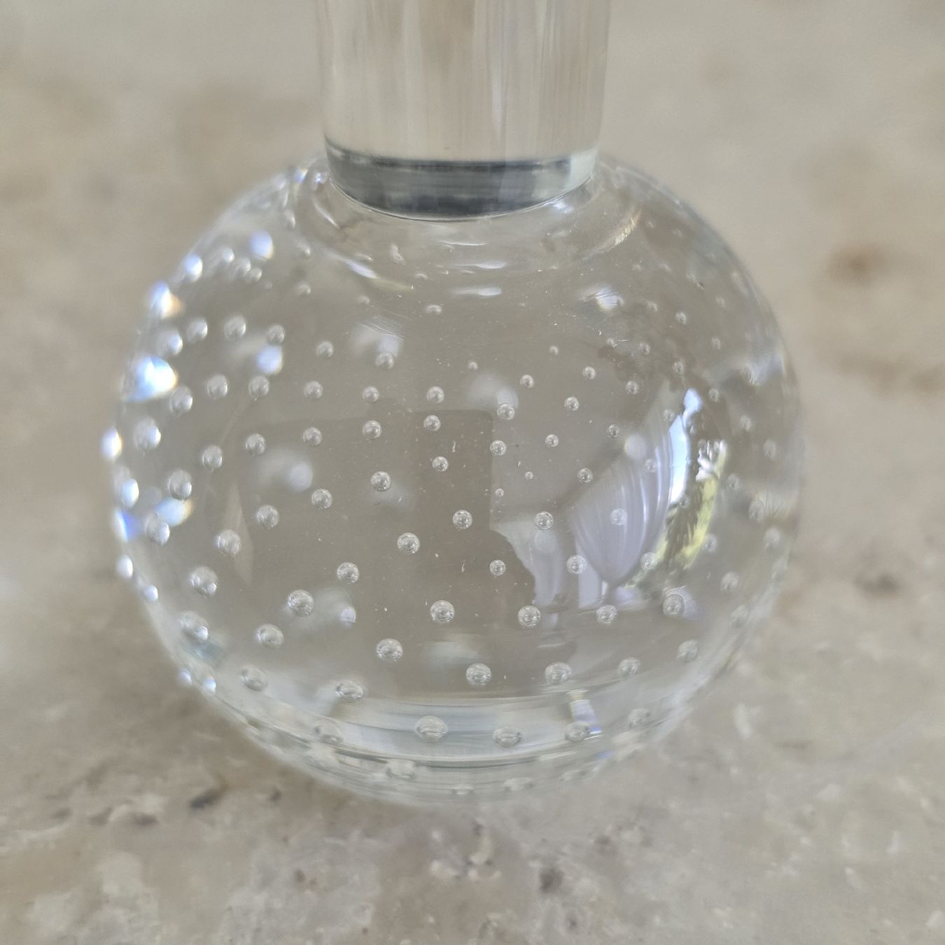 Vasi & Recipienti: Glasvase mit Luftblasen  Glas transparent – Usato da Rheinsulz venduto da Gilea 1