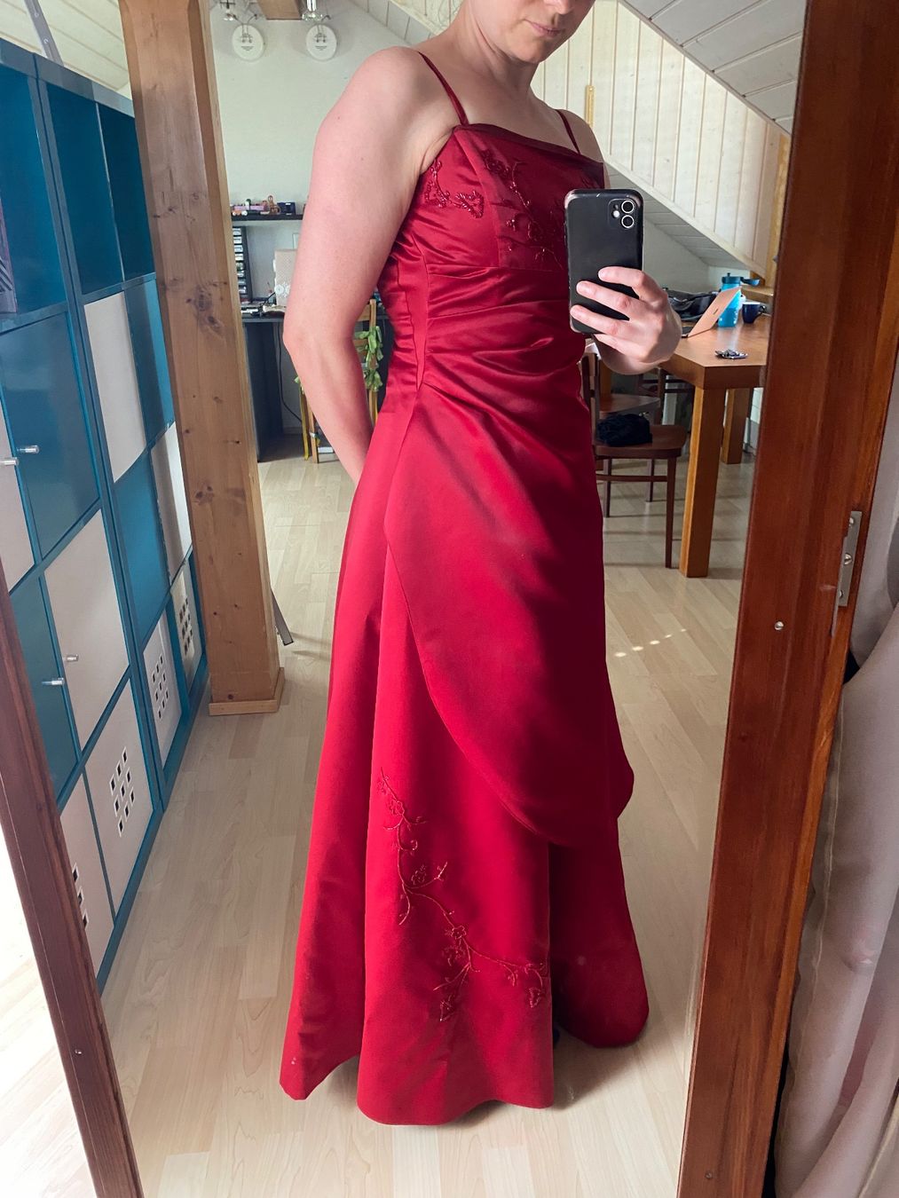 Vestiti: Rotes Abendkleid, Grösse 36 festlich & elegant – Usato da Bern venduto da LeaNu 9