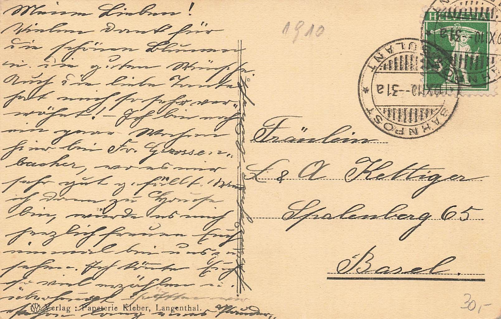 Cartes postales: Langenthal (BE) Obere Marktgasse – D'occasion à Biasca par Blenio71 1
