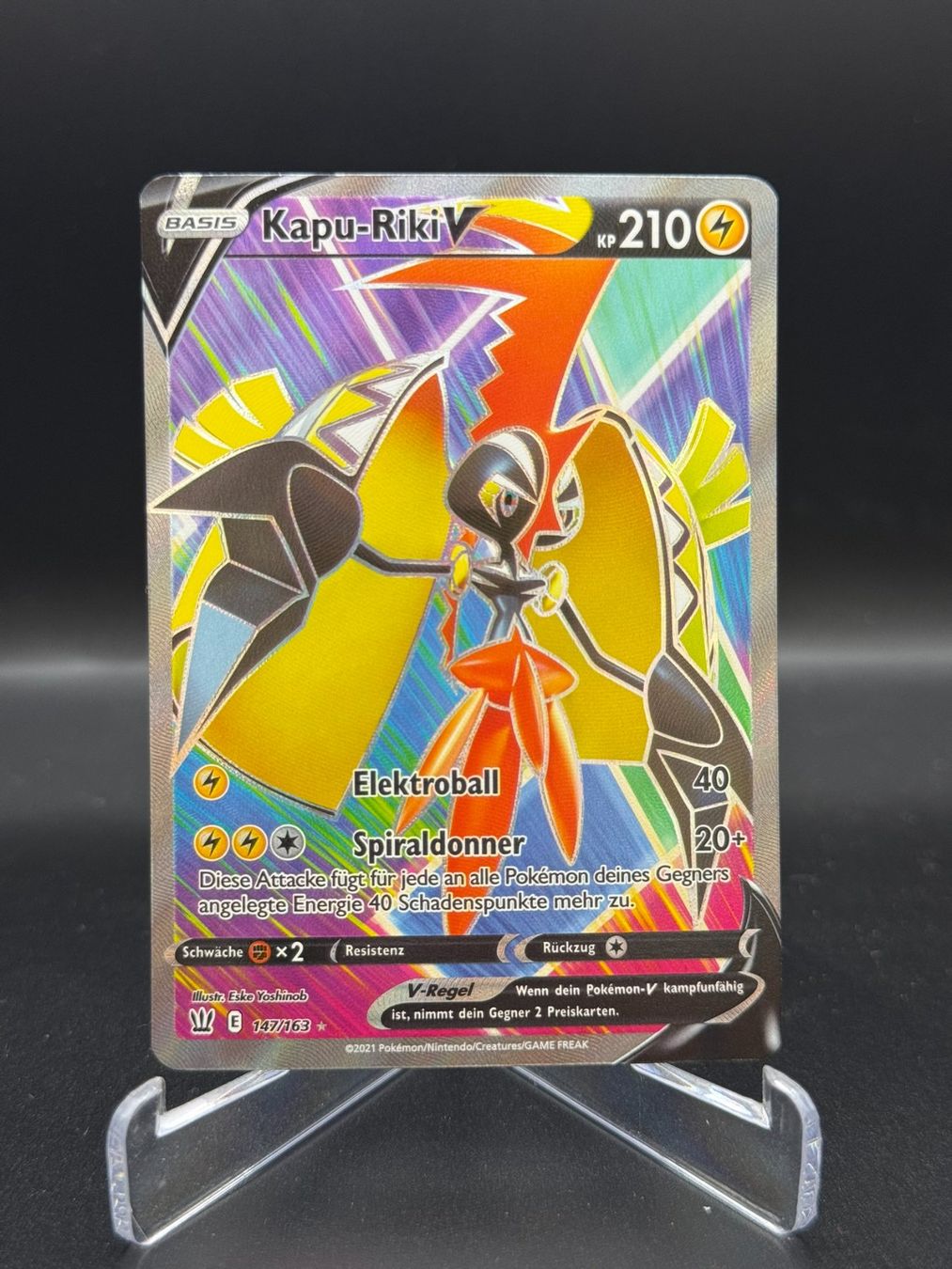 Pokémon Carte collezionabili: Kapu-Riki V (BST 147) – Usato da Birmensdorf ZH venduto da SnorlaxMail