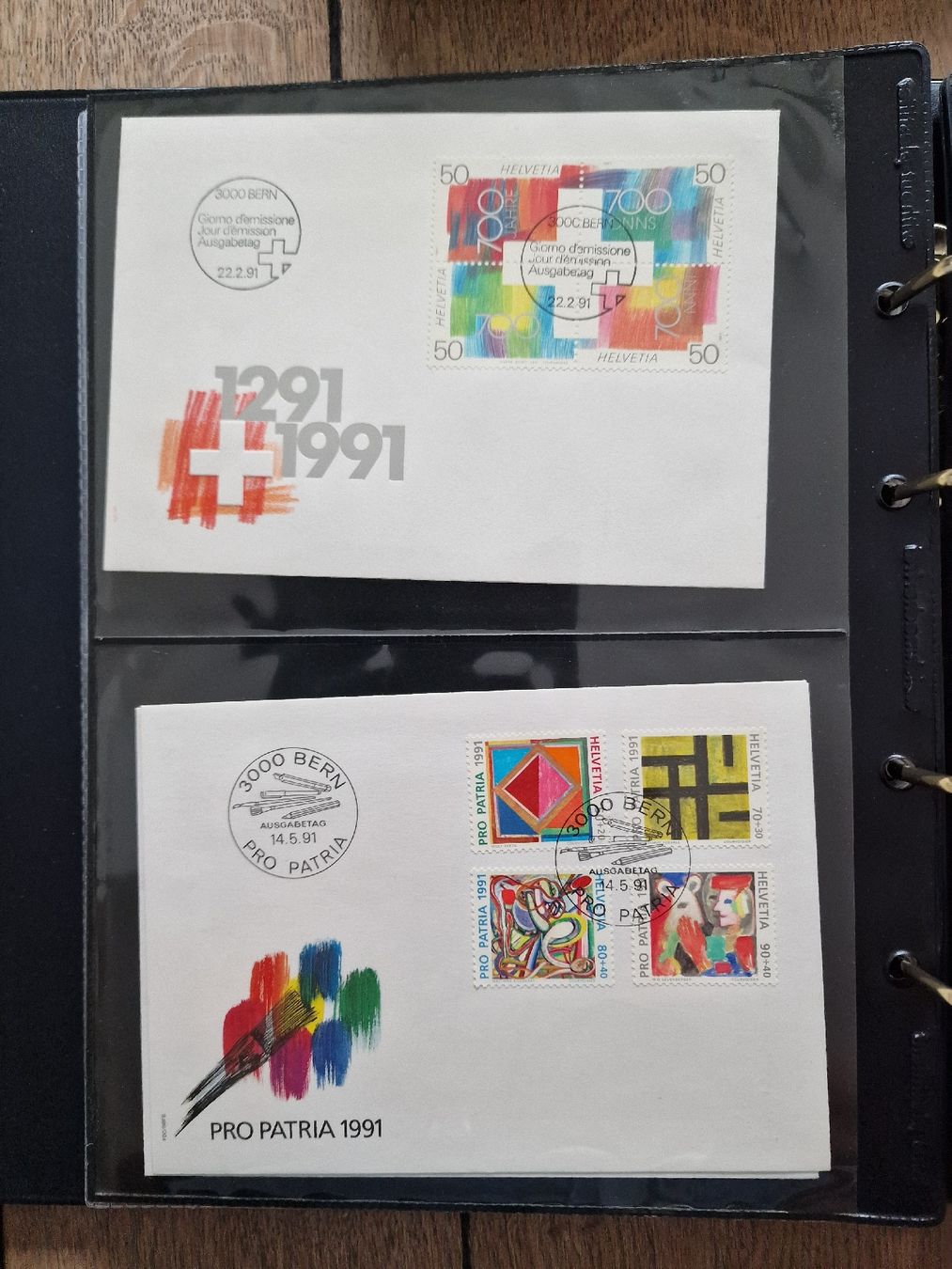 Tutti i francobolli: Schweizer Ersttagsbriefe Sammlung - Top Zustand! – Usato da Gossau SG venduto da ush_db7j 6