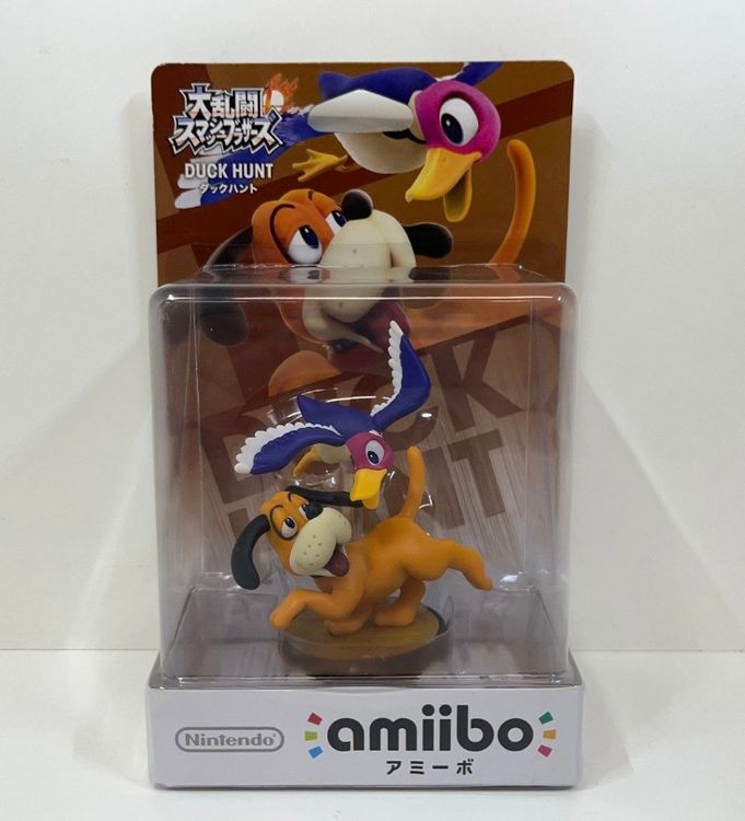 Amiibo Duck Hunt Duo - Super Smash Bros Series - First Print - Neuf Sous Blister Scellé