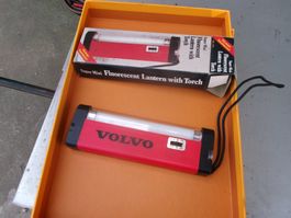 Volvo Super Mini Leuchte/Taschenlampe, Vintage, Rot
