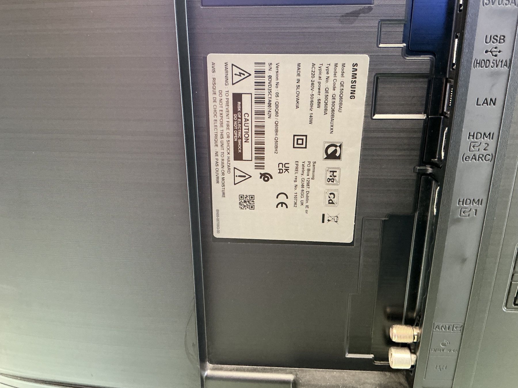 Samsung Televisori: TV Samsung 50’’ – Difettoso da Villaz-St-Pierre venduto da Kaya033 1