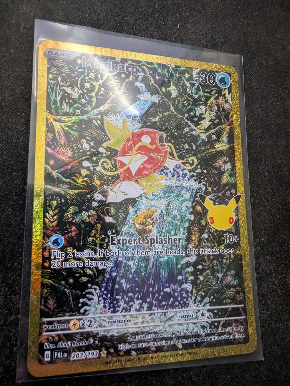Pokémon Carte collezionabili: 30th Celebrations Magikarp ENG – Nuovo e nell'imballaggio originale da Lostorf venduto da sam_g5t9 2