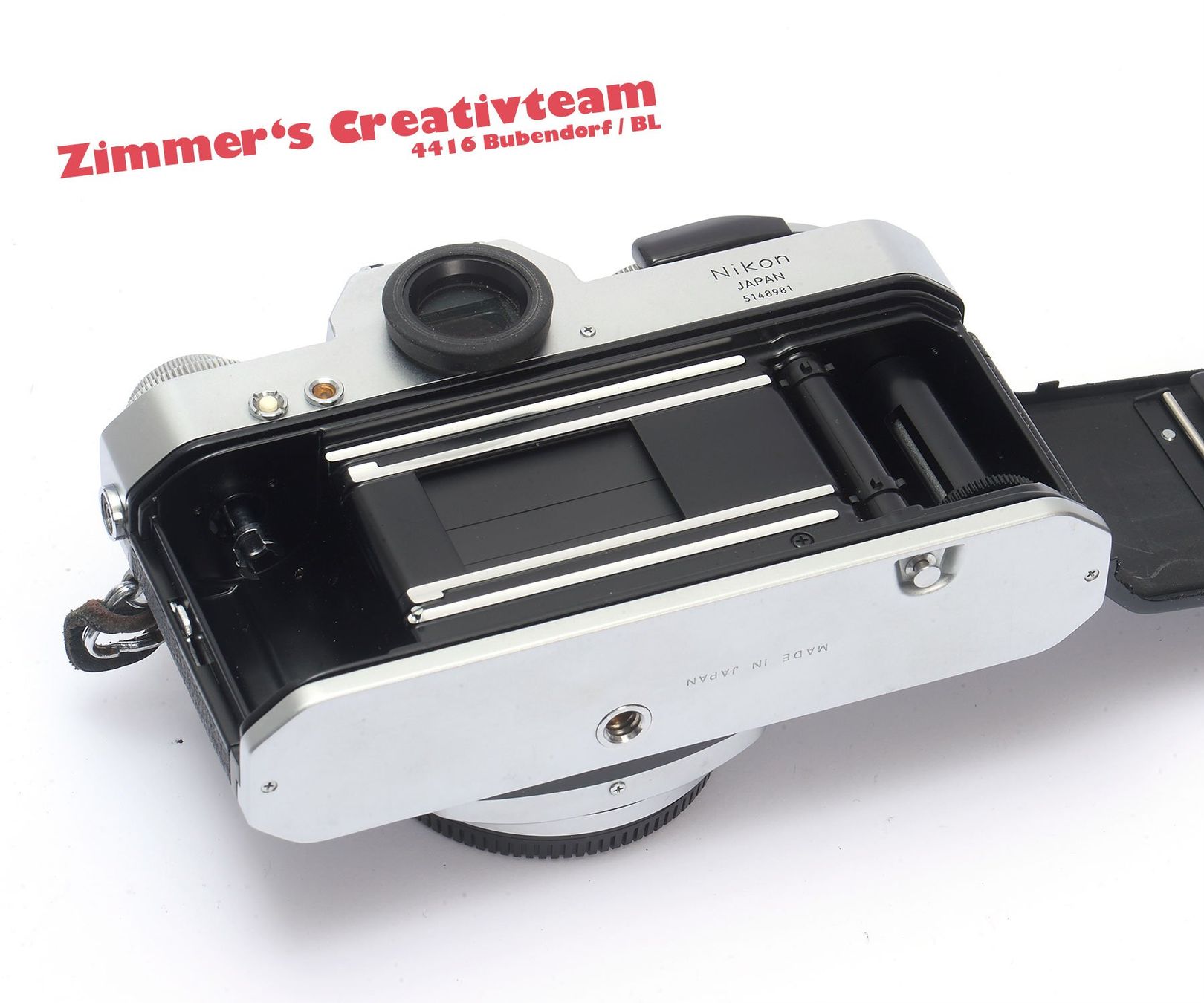 Nikkormat Fotocamera: Nikon Nikkormat EL Body chrom – Usato da Bubendorf venduto da zimmers_creativteam 4