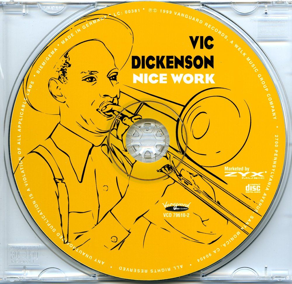 CDs: Jazz-CD:  Vic Dickenson "Nice Work" (Vanguard) – Gebraucht aus Hochfelden von mue_lhm9 2