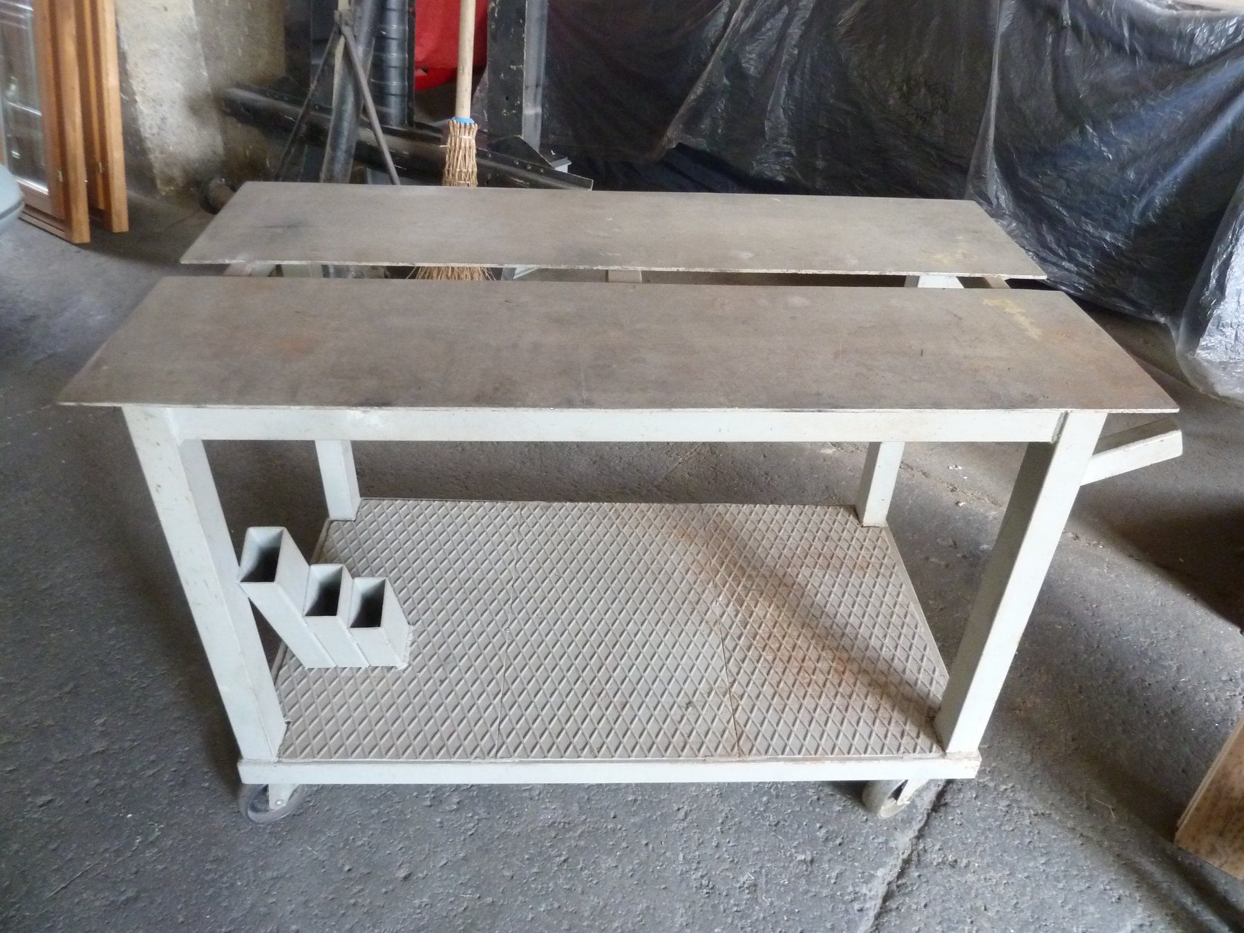 Banchi da lavoro: Werkstatttisch, Schweisstisch, Table d'atelier / soudage – Usato da Aarwangen venduto da vintagehandel