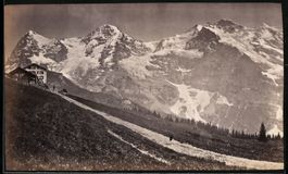 Fotografie Wengernalp, Blick auf Mönche