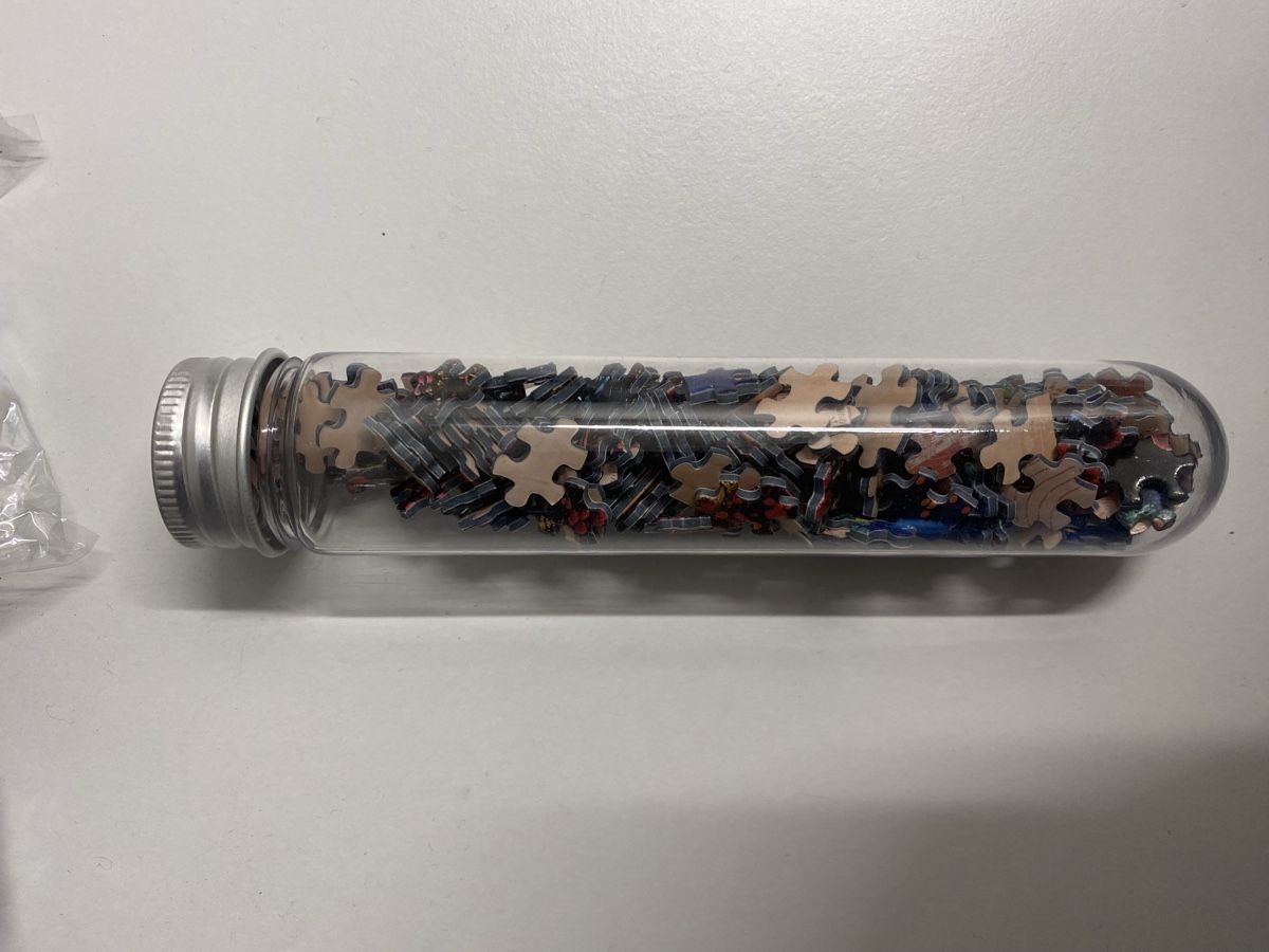 Puzzles: 4 Mini Puzzle im Glas / Vollständig – Gebraucht aus Sargans von sel85 2