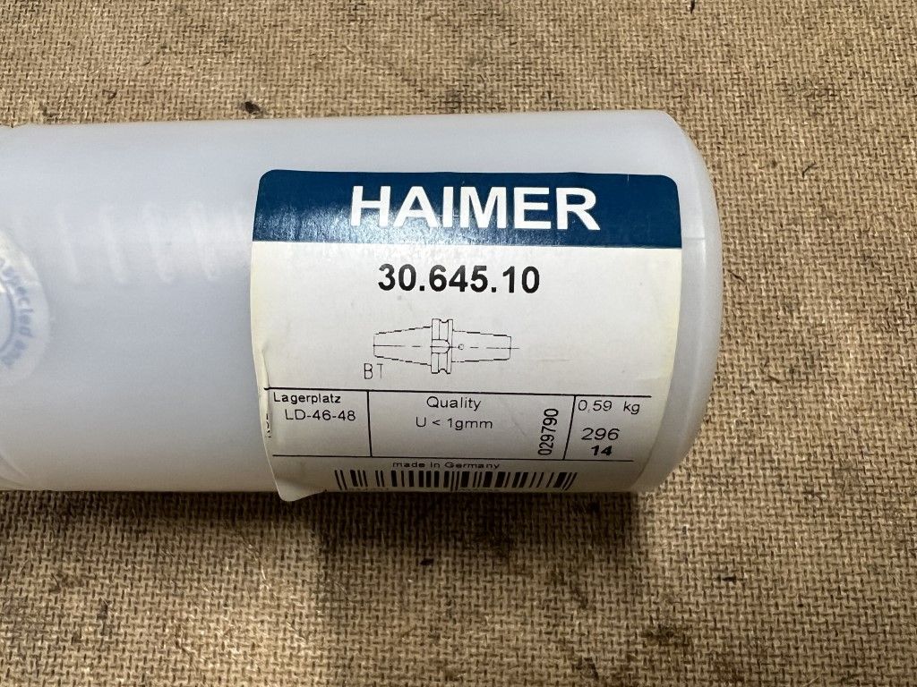 Attrezzi per industria metallurgica: Haimer BT30 10 x 60 Schrumpffutter – Usato da Zuchwil venduto da dragosmd-maschinen 5