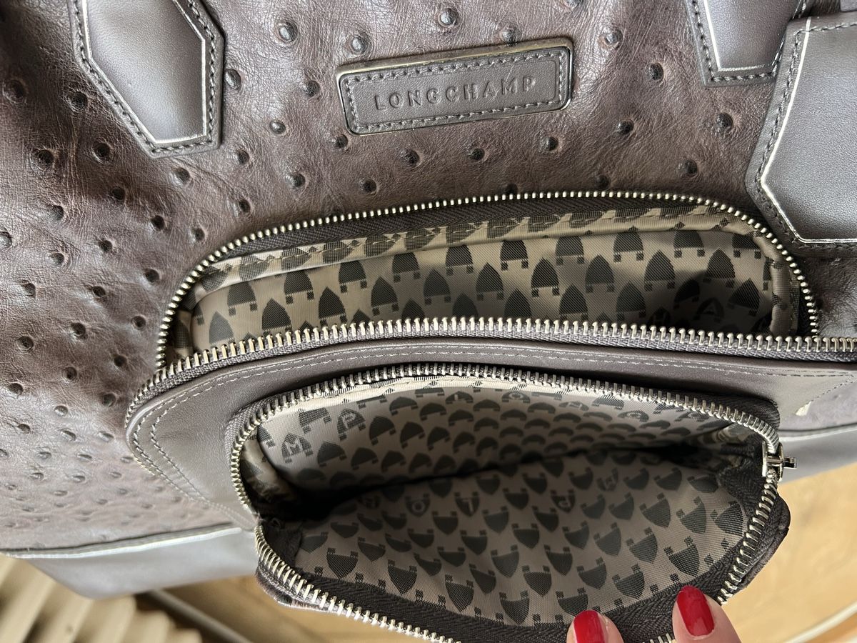 Longchamp Borse da donna: Longchamp Légende Handtasche Leder – Usato da Zürich venduto da car_x52z 4